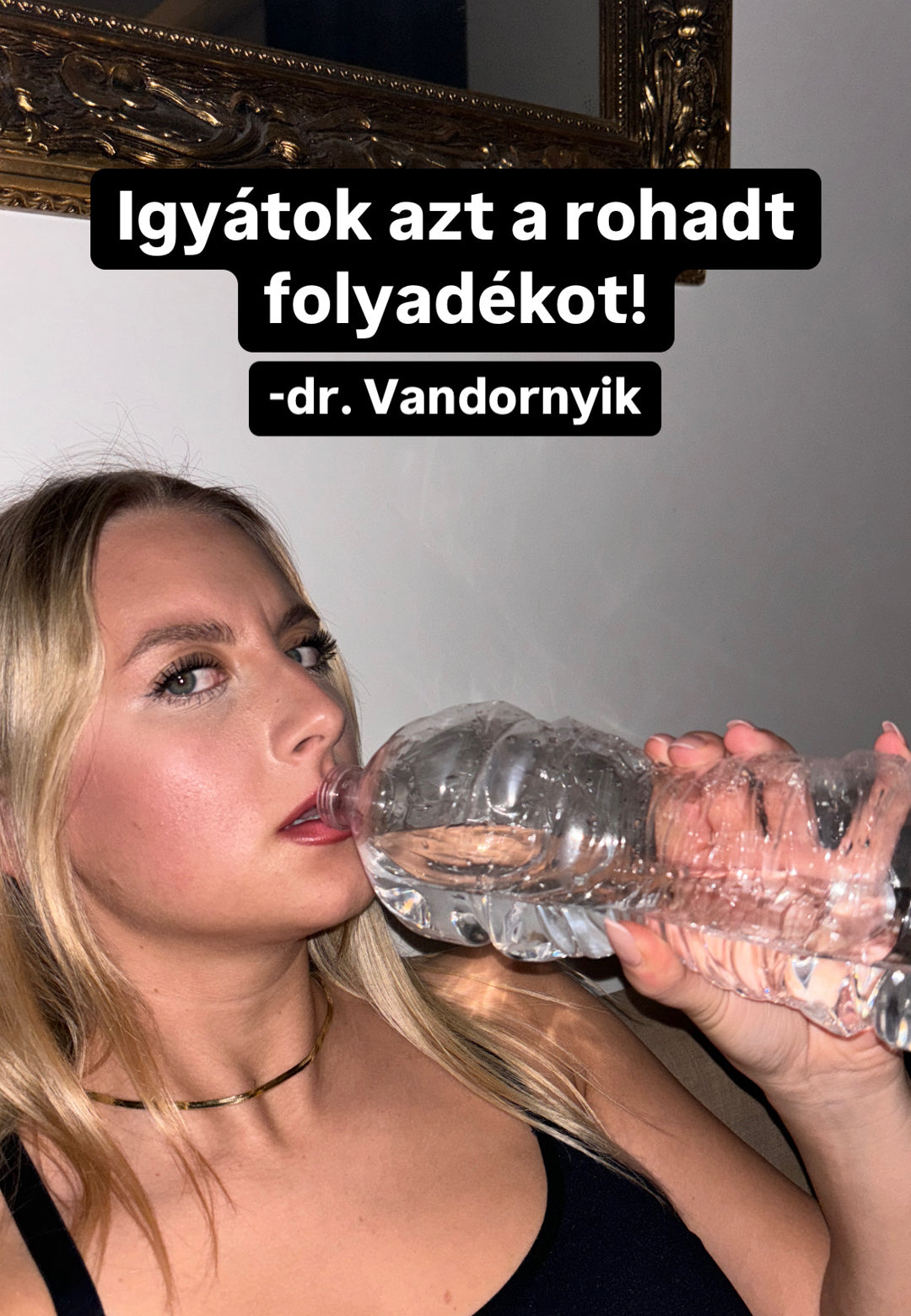 FOLYADÉKFOGYASZTÓ hűtőmágnes